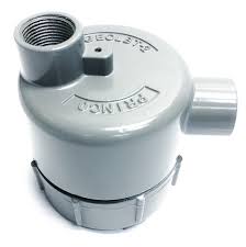 Hubbell-Killark Conduit Outlet Box, Type LB 3/4" Hubs, Aluminum. KILLARK.GECLBT-2
