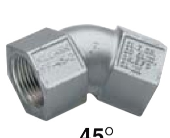 Killark ELBOW 45 3/4" AL FEMAL/FEMAL. KILLARK.FF-45-2