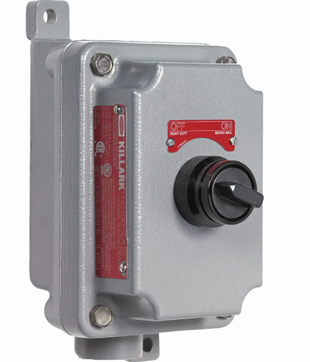 [FXCS-2S3R6G-M] Killark SEAL-XM Factory Sealed Series Control Stations provide control solutions in hazardous location areas to supply; Selector 3 positions . Utilized in Class 1 Division 1 & 2, Class 1 Zone 1 & 2 areas where Type 3, 7 & 9 protection ratings are required for indoor and outdoor use. cCSAus Certified.3/4".