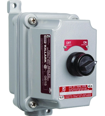 [KILLARK.FXCS-2S3C4-M] Killark SEAL-XM Factory Sealed Series Control Stations provide control solutions in hazardous location areas to supply; 3 Pos Switch, in Class 1 Division 1 & 2, Class 1 Zone 1 & 2 areas where Type 3, 7 & 9 protection ratings are required for indoor and outdoor use. cCSAus Certified.3/4". KILLARK.FXCS-2S3C4-M
