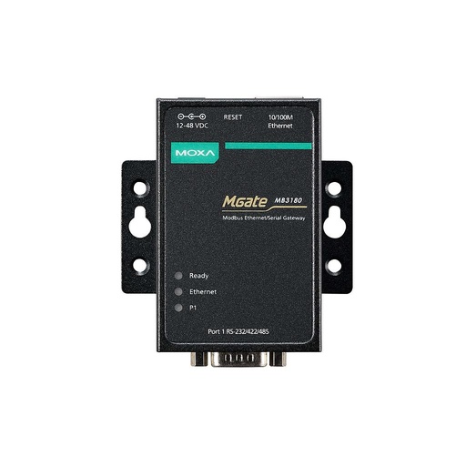 [MOXA.MGATE.MB3180] MOXA Modbus TCP to Serial Gateway - MGate MB3180