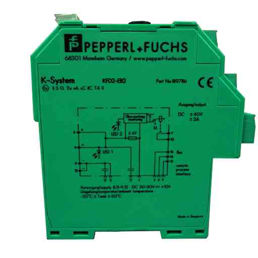[PEPPERL.KFD2-EB2] Pepperl+Fuchs KFD2-EB2 Module Namur Power Injector for DIN RAIL. PEPPERL.KFD2-EB2