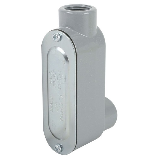[TOPAZ.LB.ALUMINIO.1-1/2"] Topaz Conduleta LB de 1-1/2". TOPAZ.LB.ALUMINIO.1-1/2"