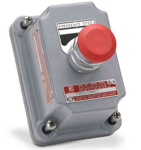 [KILLARK.FXCS-0MMR3 ] Killark Hazard Switch Mushroom E-Stop Button, N.O & N.C. KILLARK.FXCS-0MMR3 