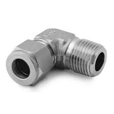 [HAM-LET.SWAGELOK.SS-600-2-8] Ham-let Stainless Steel Swagelok Tube Fitting,  Male Elbow, 3/8 in. Tube OD x 1/2 in. Male NPT. HAM-LET.SWAGELOK.SS-600-2-8